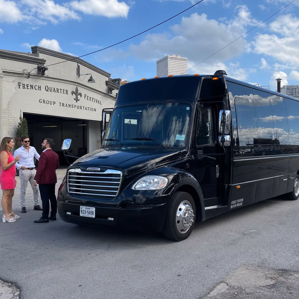 Rent a Bus to French Quarter Festival