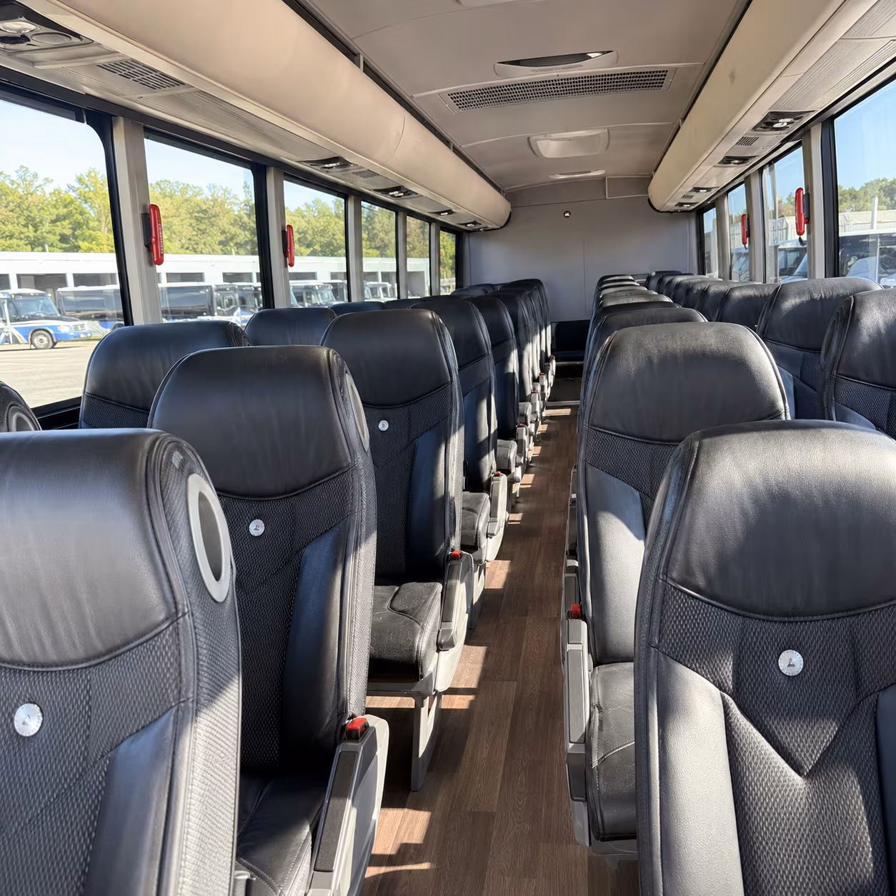 New Orleans Airport Shuttle & Transportation onboard seating