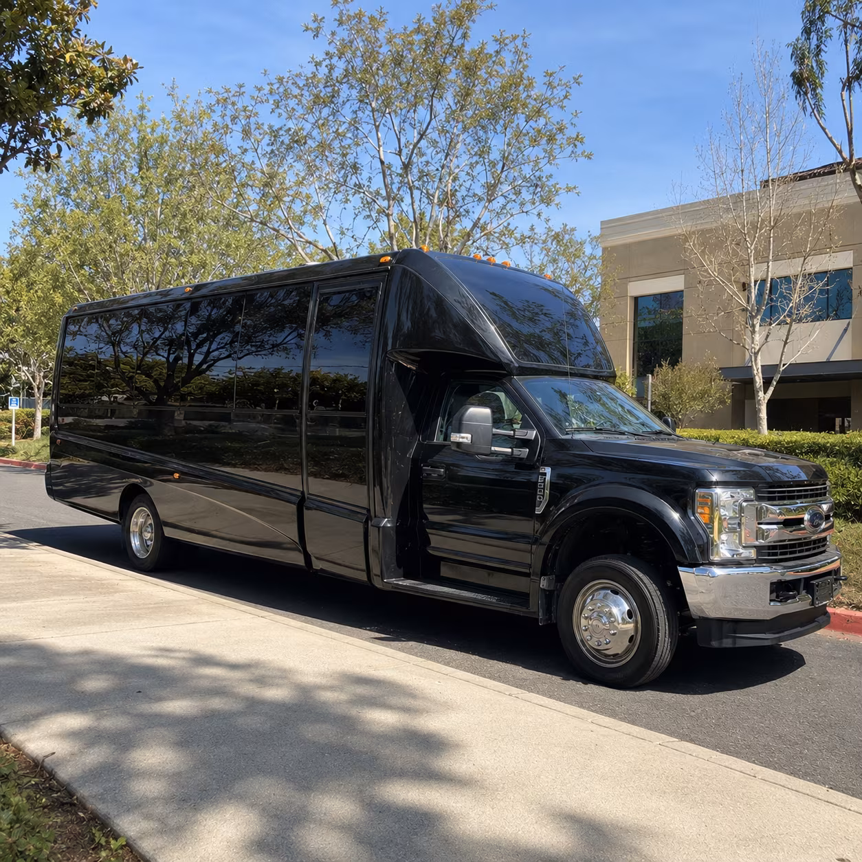 New Orleans Concert & Music Festival Transportation party bus exterior