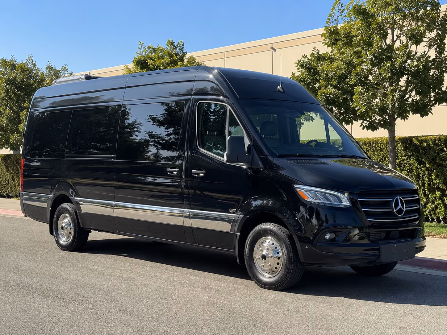 New Orleans Corporate Transportation party bus exterior