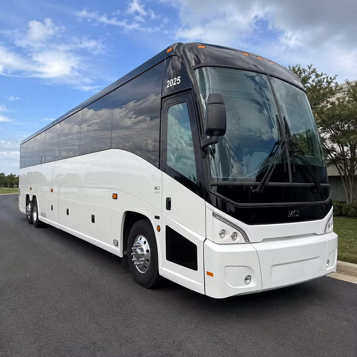New Orleans Corporate Transportation party bus exterior