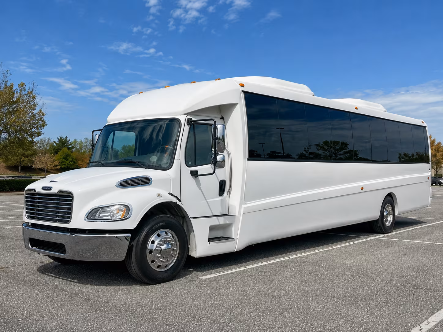 New Orleans Private Event Transportation party bus exterior