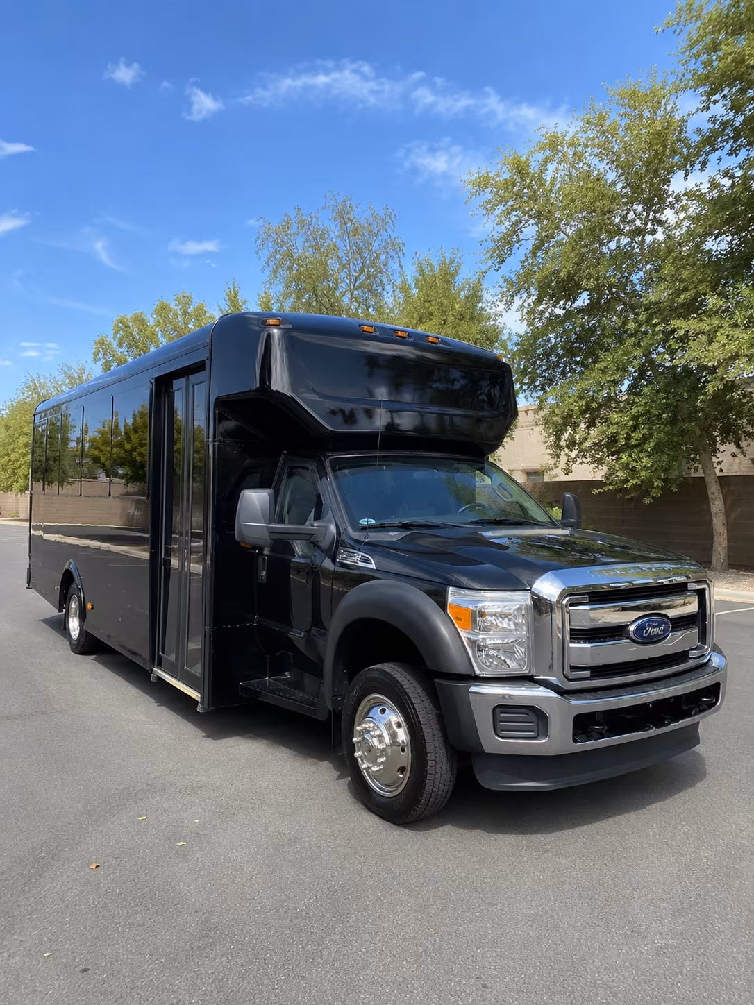 New Orleans Private Event Transportation party bus exterior