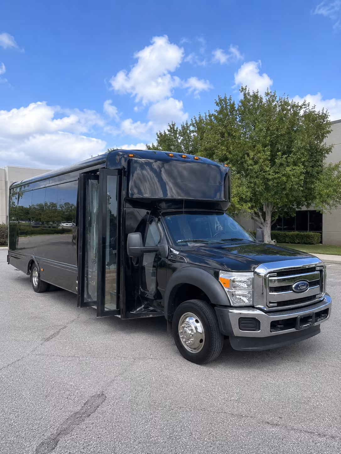 New Orleans Private Event Transportation party bus interior
