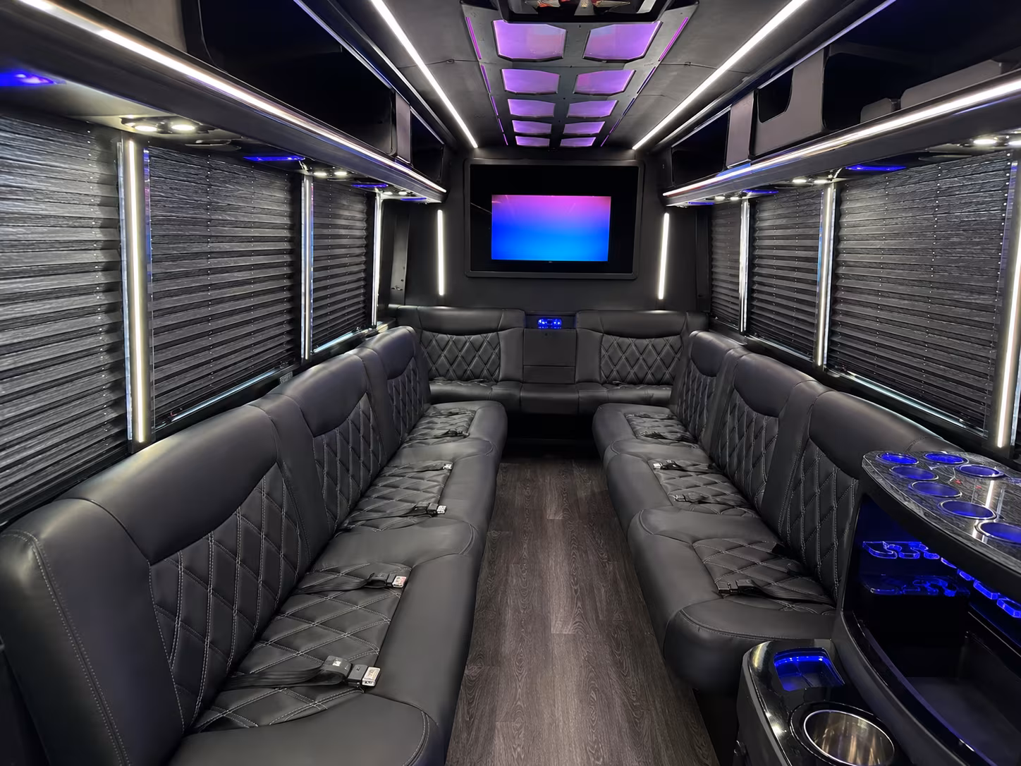 New Orleans Prom & Homecoming Transportation party bus exterior