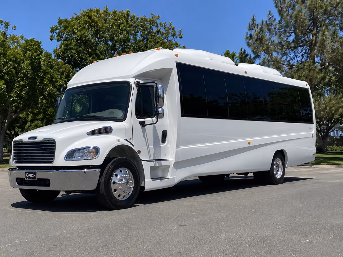 New Orleans Prom & Homecoming Transportation party bus exterior