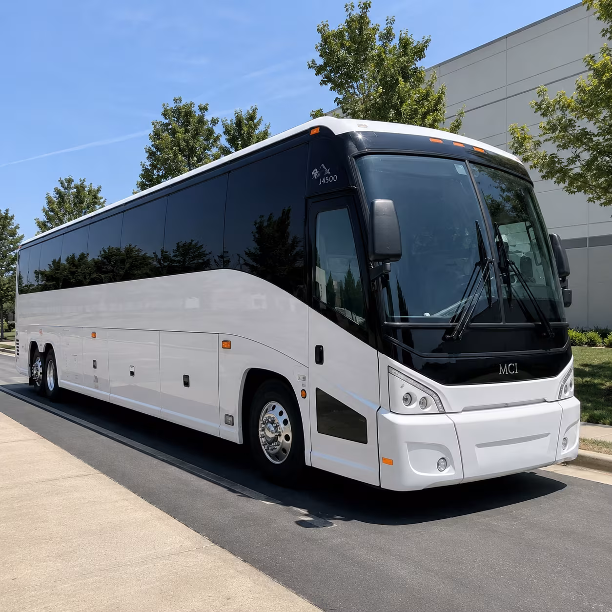 New Orleans School Event Transportation party bus exterior
