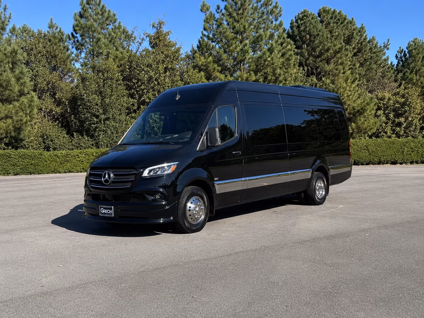 New Orleans School Event Transportation party bus interior