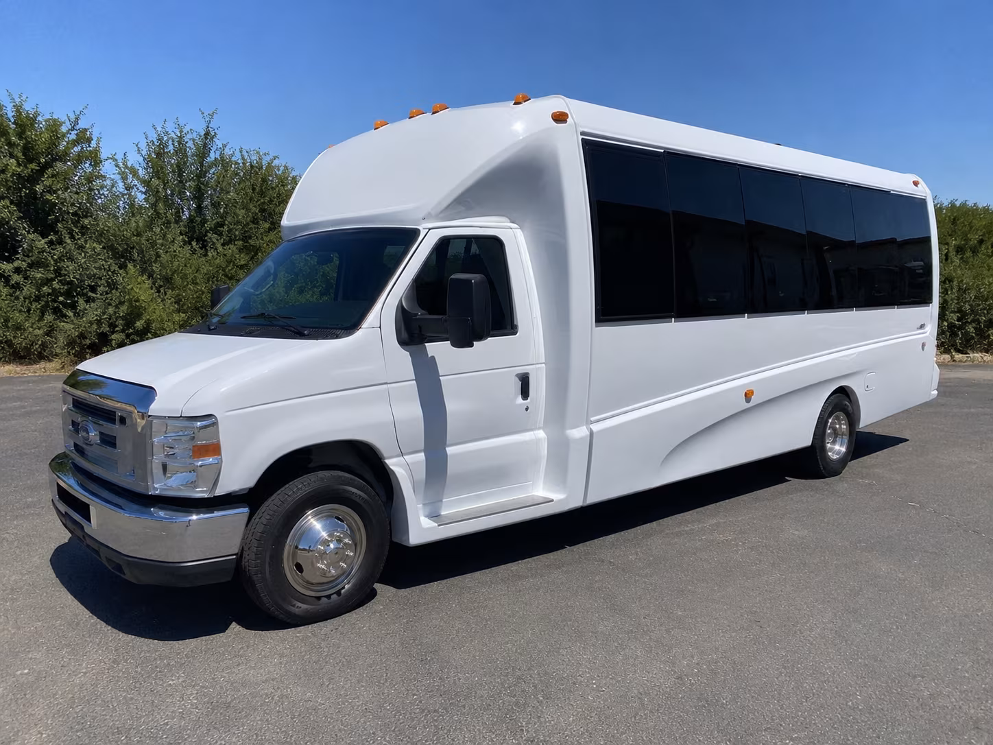 New Orleans Sporting Event Transportation party bus exterior