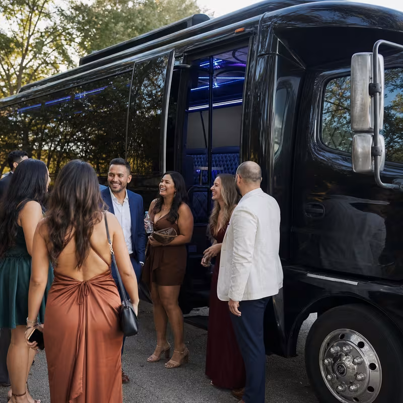New Orleans Private Event Transportation fleet vehicle