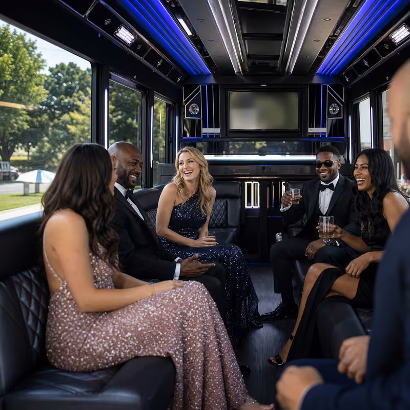 New Orleans Prom & Homecoming Transportation fleet vehicle