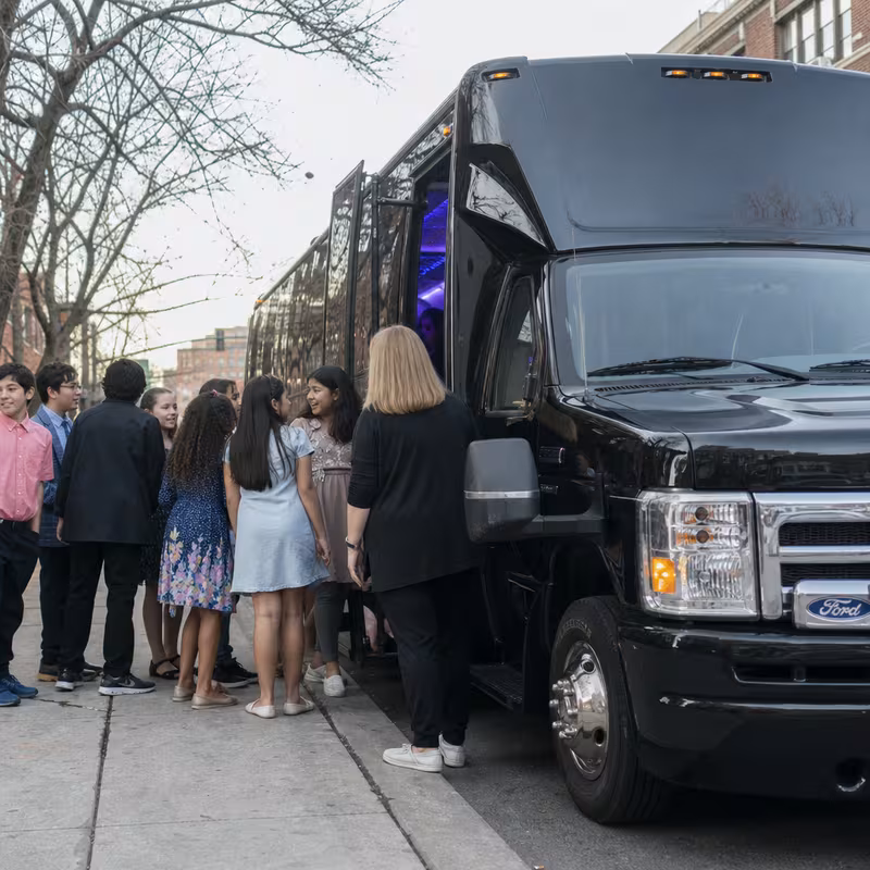 New Orleans School Transportation fleet vehicle