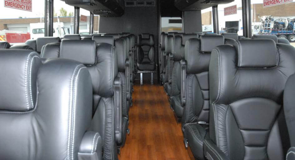 New Orleans 20 Passenger Minibus Interior
