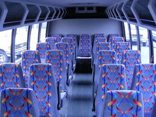 Beaumont 15-35 Passenger Minibuses Interior